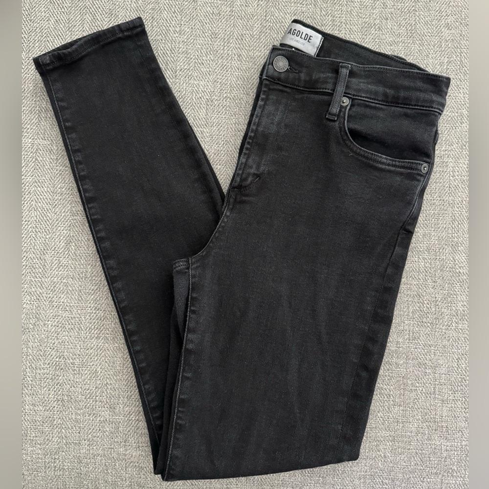 AGOLDE - Sophie Mid Rise Ankle Skinny Jeans - Picture 1 of 12